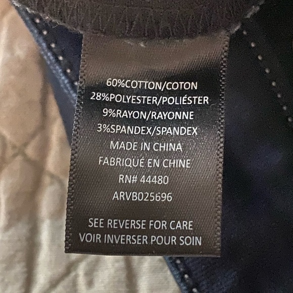 AFRM Revolve jeans, very dark blue denim, flared, size 25”. Stretch. - Picture 7 of 7